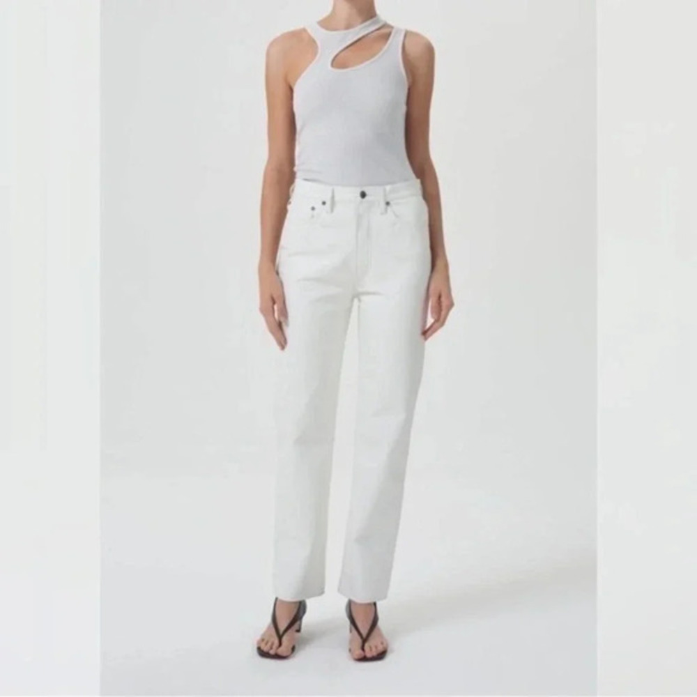 AGOLDE RECYCLED LEATHER 90'S PINCH WAIST B1678
